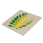 'Rang De Basanti' op een keramische Tegel (II) Tegeltje (Zijkant)