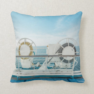 Rang van een cruiseschip kussen