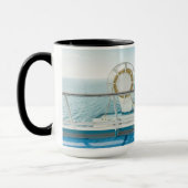 Rang van een cruiseschip mok (Links)