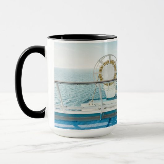 Rang van een cruiseschip mok (Links)