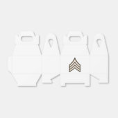 rang van sergeant bedankdoosjes (Uitgevouwen)