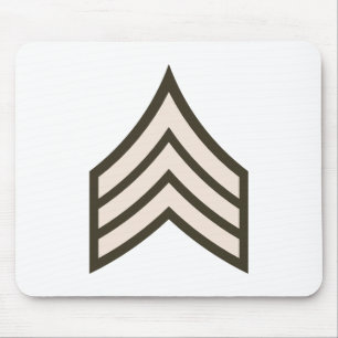 rang van sergeant der eerste klasse muismat