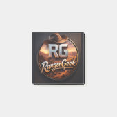 Range geek western logo aangepast post-it® notes (Voorkant)