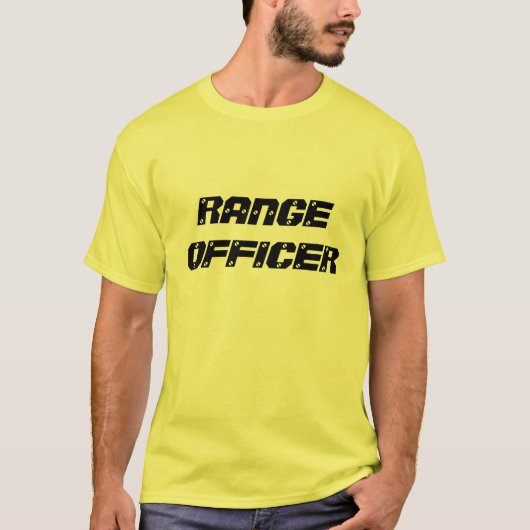 RANGE OFFICIER T-SHIRT (Voorkant)