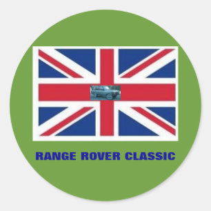 RANGE ROVER CLASSIC RONDE STICKER