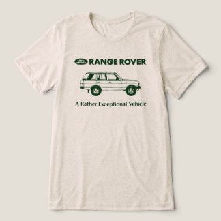 Range Rover - een echt uitzonderlijk voertuig Tri-Blend Shirt