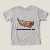 Rangée, Rangée, Rangée Votre Bateau (Design Recto)