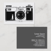  Rangefinder Camera Visitekaartje (Voorkant / Achterkant)