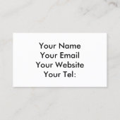 Rangen en watervallen visitekaartje (Achterkant)