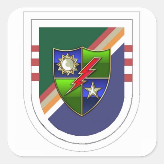 Ranger 3e Bataillon Beret Flash avec Stickers DUI (Devant)