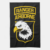 Ranger Airborne Eagle Patch Theedoek (Verticaal)