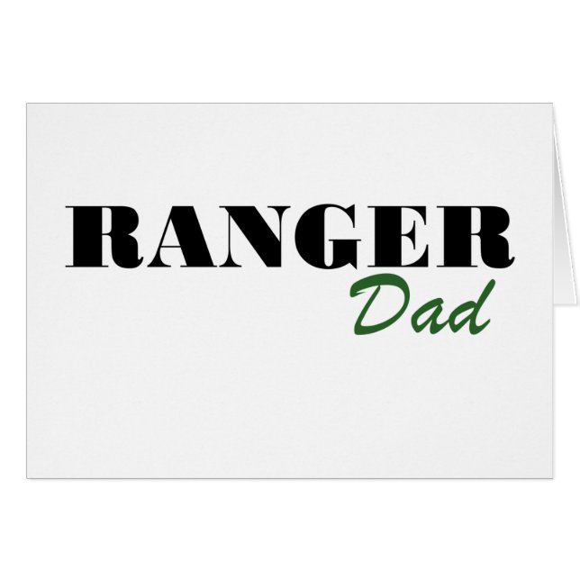 Ranger Dad (Voorkant Horizontaal)