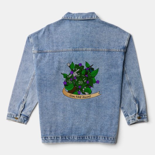 Ranger Dice Design Denim Jacket (Achterkant)