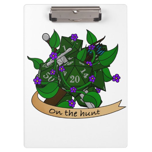 Ranger Dice Design Klembord (Voorkant)