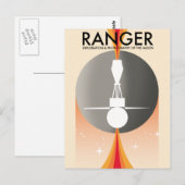 Ranger Exploratie en Fotografie van de maan Briefkaart (Voorkant / Achterkant)