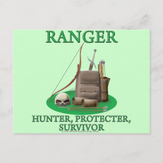Ranger: Hunter, beschermer, overlevende Briefkaart