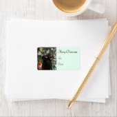 Ranger Kitty Noël Cadeau Étiquettes (En situation)