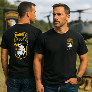 Ranger Luchtmobiele Schreeuwende Adelaars Geperson T-shirt