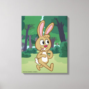 Ranger Rick Becky Hare Canvas Afdruk