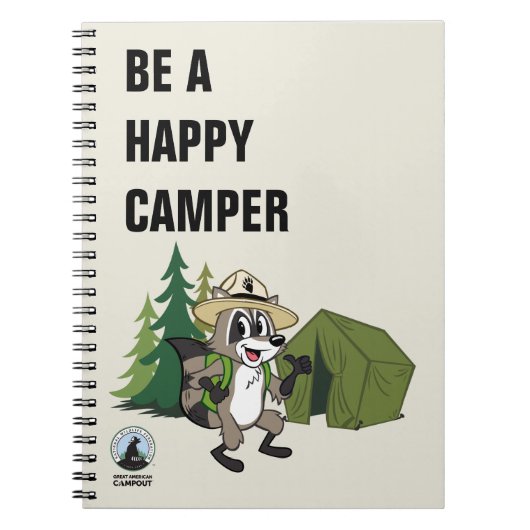 Ranger Rick | Grote Amerikaanse campout — Tent Notitieboek (Voorkant)