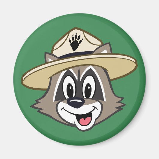 Ranger Rick | Ranger Rick Face Magneet (Voorkant)