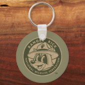 Ranger Rick | Ranger Rick Khaki Logo Sleutelhanger (Voorkant)