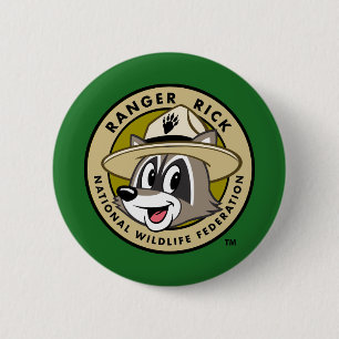 Ranger Rick Ranger Rick Logo Ronde Button 5,7 Cm