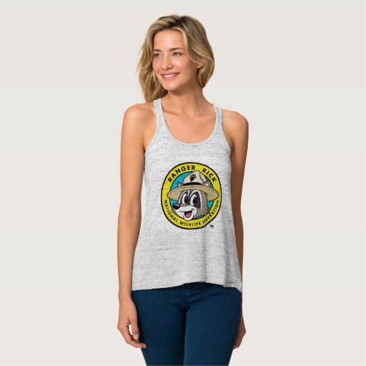Ranger Rick | Ranger Rick Logo Tanktop (Volledige Voorkant)