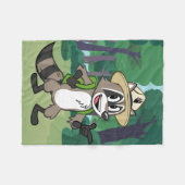Ranger Rick | Ranger Rick Pointing Fleece Deken (Voorkant (Horizontaal))