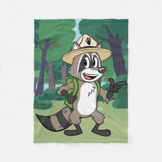 Ranger Rick | Ranger Rick Pointing Fleece Deken (Voorkant)