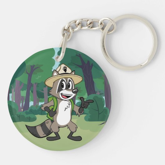 Ranger Rick | Ranger Rick Pointing Sleutelhanger (Achterkant)