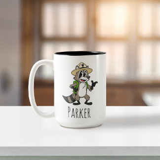 Ranger Rick | Ranger Rick Pointing Tweekleurige Koffiemok