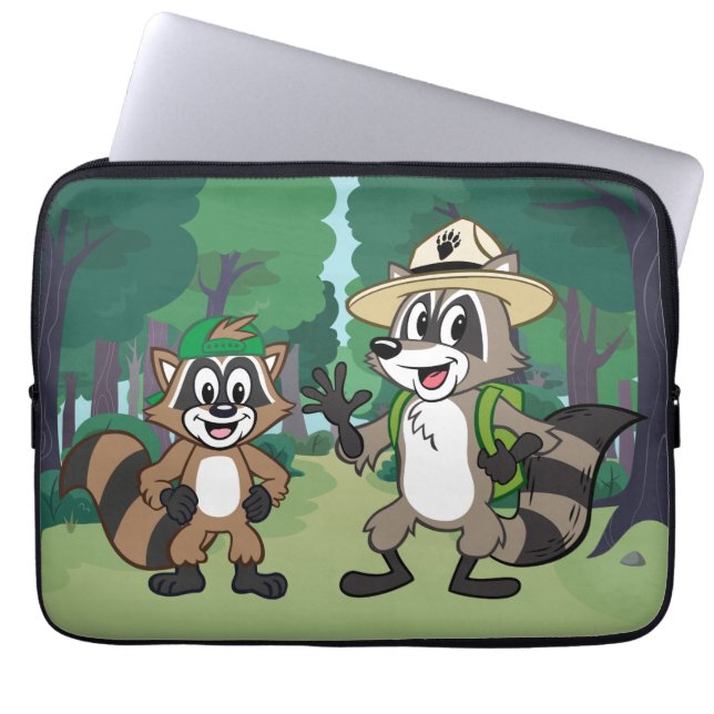 Ranger Rick | Ranger Rick & Ricky Laptop Sleeve (Voorkant)