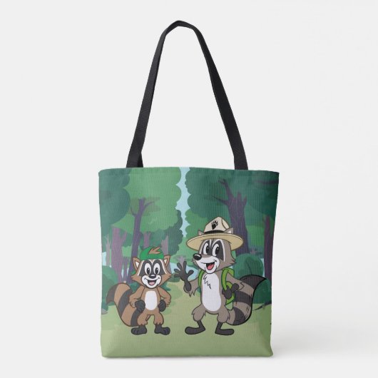 Ranger Rick | Ranger Rick & Ricky Tote Bag (Achterkant)