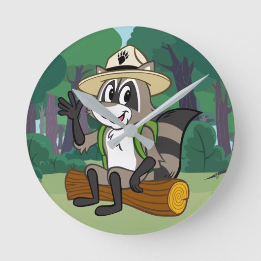 Ranger Rick | Ranger Rick Sitting Ronde Klok (Voorkant)
