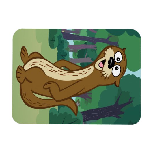 Ranger Rick | Reggie Otter Magneet (Horizontaal)