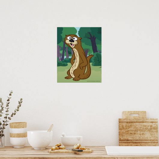 Ranger Rick | Reggie Otter Poster (Keuken)