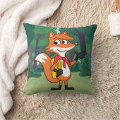 Ranger Rick | Scarlett Fox Waving Kussen (Deken)