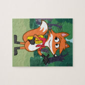 Ranger Rick | Scarlett Fox Waving Legpuzzel (Horizontaal)