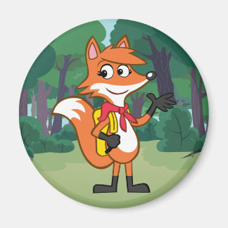 Ranger Rick | Scarlett Fox Waving Magneet