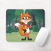 Ranger Rick | Scarlett Fox Waving Muismat (Met muis)