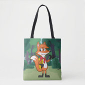 Ranger Rick | Scarlett Fox Waving Tote Bag (Voorkant)