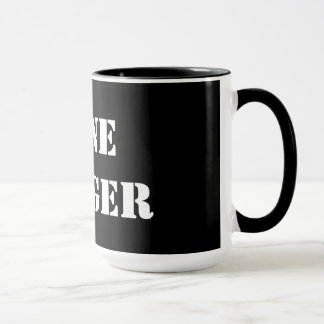 Ranger solitaire Black 15 oz Ringer Mug