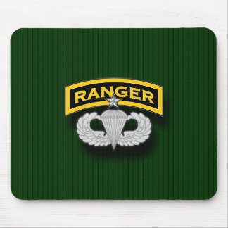 Ranger tab en Senior Parachutist badge Muismat