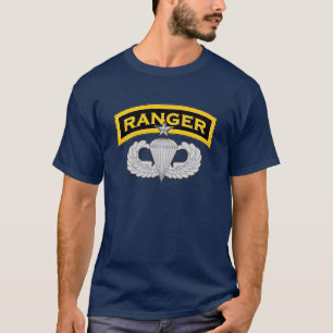 Ranger Tab en Senior Parachutist badge T-shirt