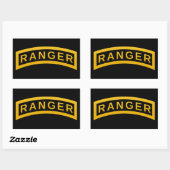 Ranger Tab Rechthoekige Sticker (Vel)