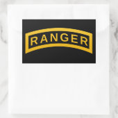 Ranger Tab Rechthoekige Sticker (Tas)