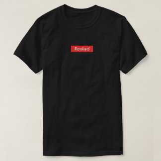 Rangerige zwarte T - Shirt