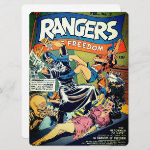 Rangers of Freedom Comics #3 Kaart