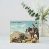 Rangers of the Ole Southwest Briefkaart (Staand voorkant)